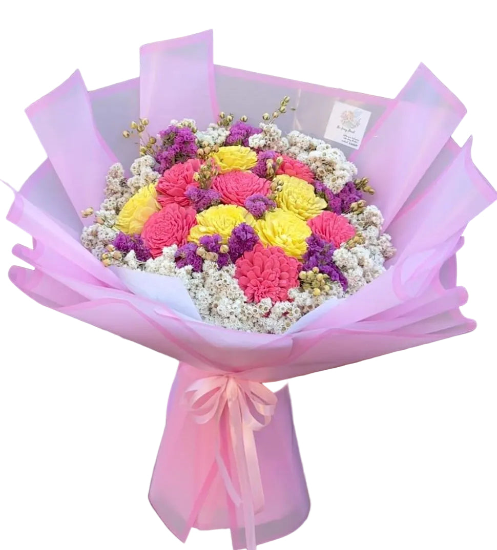 Candy Bloom Mix Pink bouquet