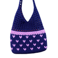 Crochet tote bag