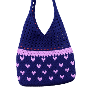 Crochet tote bag