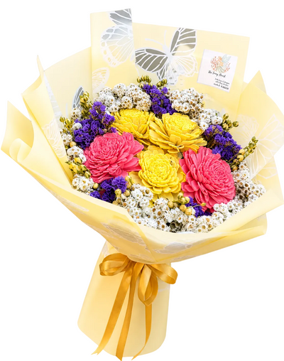 Butterfly Sunshine Bloom bouquet