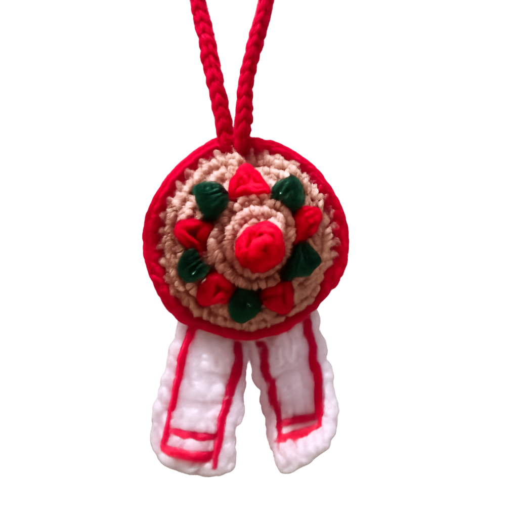 Crochet japi keychain
