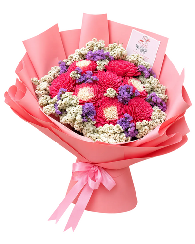 Blushing charm bouquet