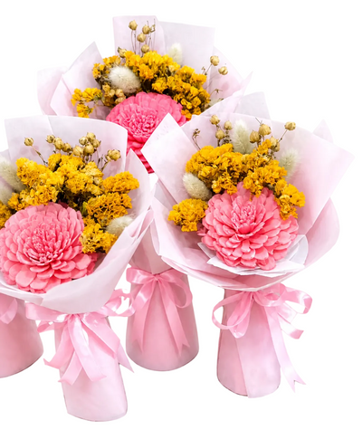 Mini Blush Sunshine Set bouquet