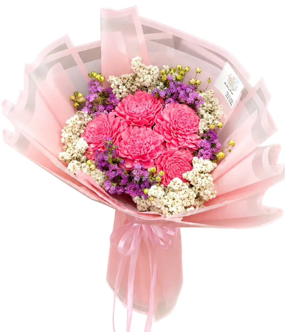 Pink Whisper Love 🌸 bouquet