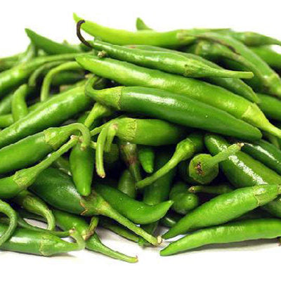 Green chillies (Birik)