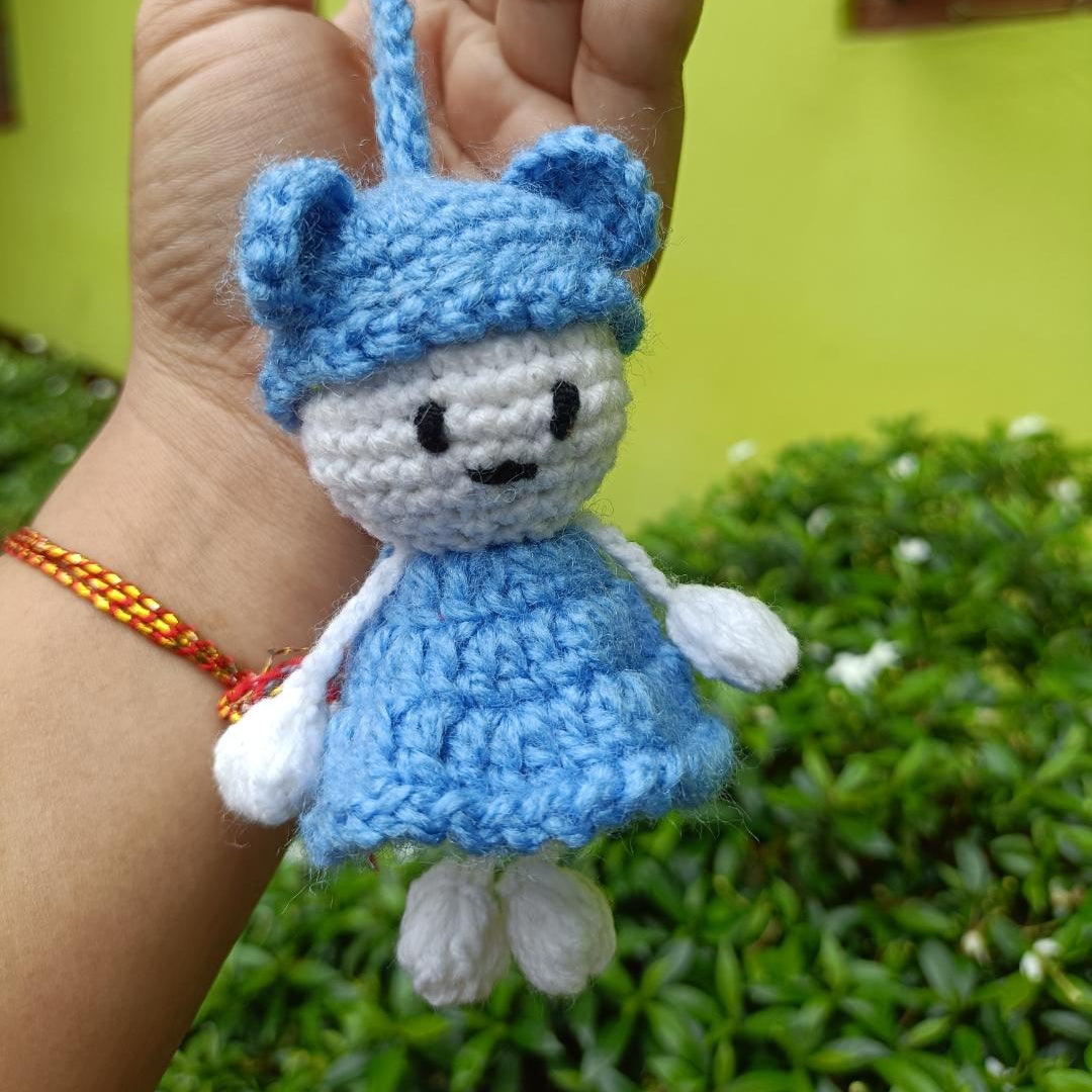 Beautiful crochet doll