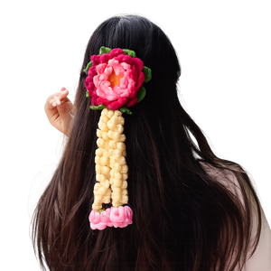 Beautiful crochet gajra
