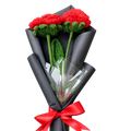 2 crochet rose bouquet