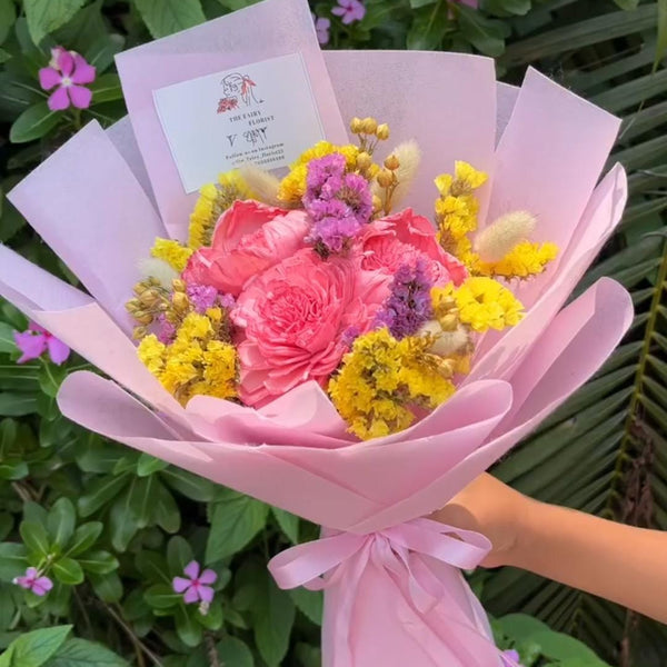 Candy Bloom Mix 🌸 Pink& Yellow