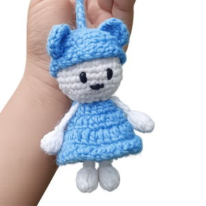 Beautiful crochet doll