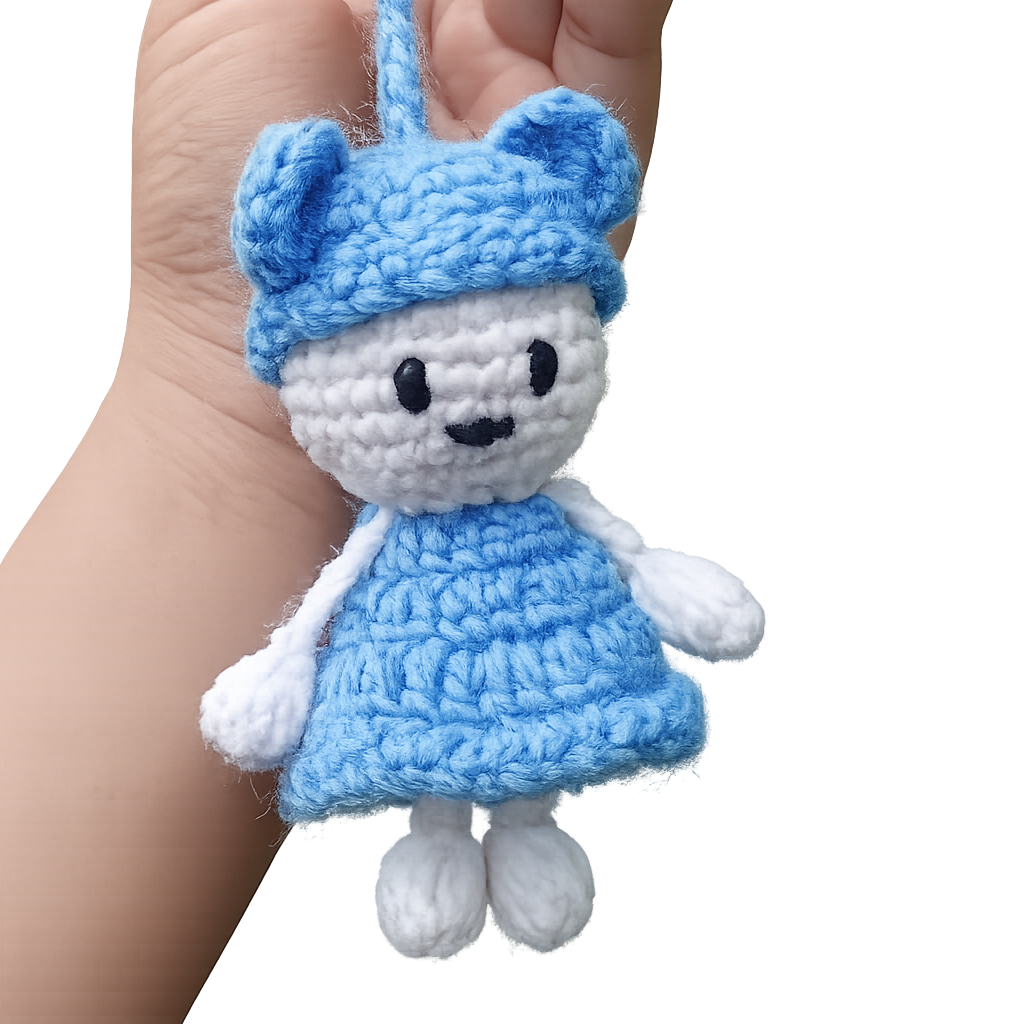 Beautiful crochet doll